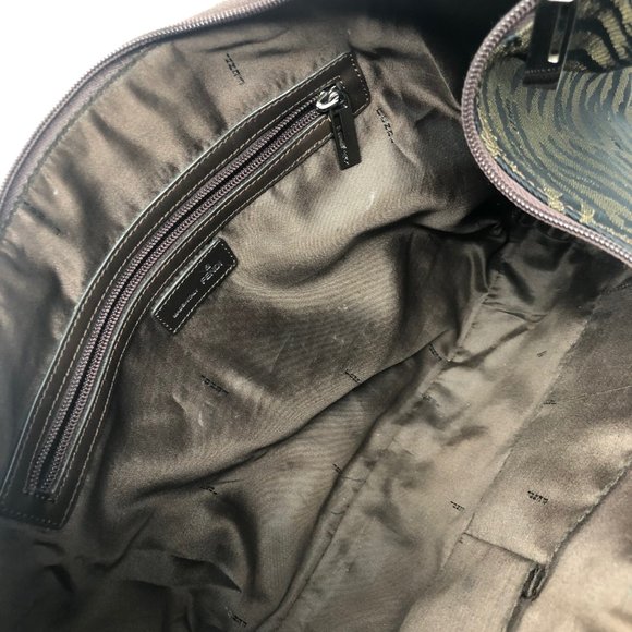 Fendi Zucca Animal Print Hobo Bag - Picture 6 of 11